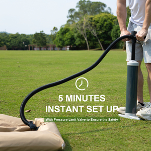 Peirhw Portable Premium Material duradero Camping impermeable nueva tienda pérgola al aire libre tienda inflable Camping 4 estaciones - Product Image 5