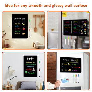 Lavagna Adesiva Rimovibile Unifelt, Lavagna Bianca Cancellabile a Secco, Utilizzabile come Lavagna per <span class=keywords><strong>Cucina</strong></span> e Menu - Product Image 4