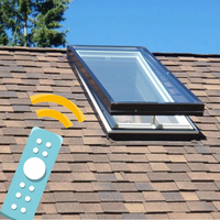 Fenêtre de toit de lucarne de contrôle d'application personnalisable protégée contre les UV de qualité supérieure pour les appartements urbains