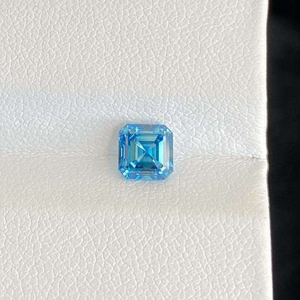 Diamant de laboratoire taille Asscher de 2 carats, clarté VVS1, couleur D, brillance incomparable, diamants en vrac - Product Image 1