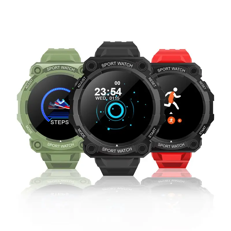 FD68 Smartwatch جهاز تعقب للياقة البدنية اللون شاشة Smartwatch النوم مراقب مراقب معدل ضربات القلب حزام لياقة الذكية الساعات