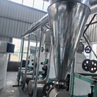 Chaîne de production complète et entièrement automatique de machines de mouture de farine de maïs, directement de l'usine