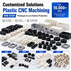 Fabricante de Piezas de Mecanizado CNC de Plástico Personalizadas para PEEK, PTFE, Delrin, Nylon, HDPE, Acrílico y POM, Servicio de Prototipos - Product Image 1