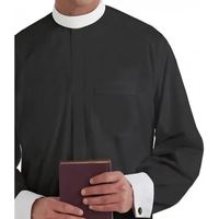 Chemise de clergé pour hommes avec col de prêtre, modèle populaire, collection Around the World Mercy Robes
