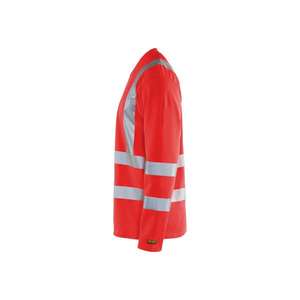 BLAKLADER - 338110705300XS Camiseta de manga larga UV de alta visibilidad Naranja-EAN 7330509369210 ROPA DE TRABAJO DE LA HI-VIS - Product Image 5
