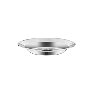 Plato Redondo de Acero Inoxidable 304 de 18 cm, Plato de Servicio Comercial para Restaurante, para Comida, Hotel, Café, Té, Color Sólido - Product Image 3