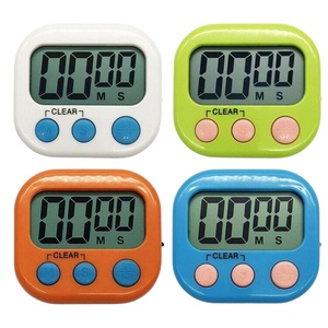 Từ LCD kỹ thuật số nhà bếp đếm ngược hẹn giờ đồng hồ bấm giờ với đứng nấu ăn thực tế nướng thể thao đồng hồ báo thức Công cụ nhắc nhở - Product Image 3