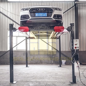 SolidParking FP-360, élévateur de voiture portable à 4 poteaux, certifié CE, 3600 kg, vérins hydrauliques, gain de place, garantie de 12 mois - Product Image 5
