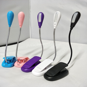 Dual LED Book Light Flexible Clip-on <strong>Reading</strong> <strong>Lamp</strong> with 2 LEDs for <strong>E-Readers</strong> for Bedroom Use - Product Image 4