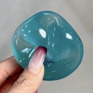 Rainbow Color Handmade Soft Plastic <b>Squeeze</b> DIY Molding Fun <b>Ball</b> Grape Cherry Pearl Design Sensory Stress Relief Toy Unisex - Product Image 4
