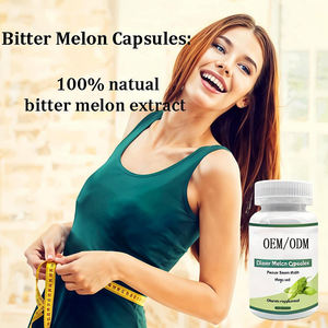 Cápsulas de extracto de planta de calabaza amarga de marca propia, suplemento nutricional de vitamina Natural para adultos, no suplementos de hierbas - Product Image 5