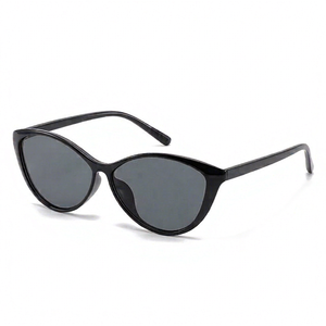 Nouvelles lunettes de soleil rétro anti-lumière bleue UV400 unisexes, monture plate œil-de-chat haut de gamme - Product Image 1