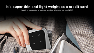 ฮาร์วาร์ด Cat4 MiFi แบบพกพา4G USB Type-C ช่องซิมการ์ด2100mAh 300Mbps - Product Image 6