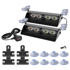 Neue 96LED Strobe Dash Visier licht Warnung Not blitz lampe für Auto Windschutz scheibe - Product Image 2