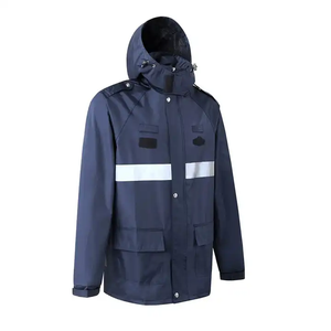 Imperméable adulte épaissi Transparent de haute qualité Portable Non jetable vêtements de sécurité réfléchissants Logo chaud direct d'usine - Product Image 2