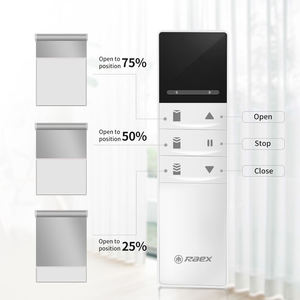 Moteur tubulaire électronique DC 35 mm 10/22 ultra-silencieux, stores en alliage d'aluminium Knx MatterShade, ensemble de commande numérique, salle de bain, extérieur - Product Image 6