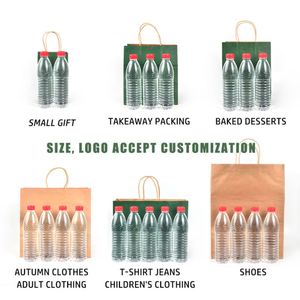 Bolsa de Papel Kraft para Llevar Comida de Restaurante, con Asas, Reciclable y Ecológica, Superventas SenAng07 - Product Image 3