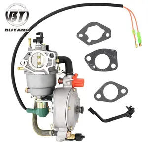 Carburatore a doppio carburante conversione gpl NG GX390 GX420 188F 190F 5KW 6.5KW 7KW 8KW generatore di benzina 13HP 15HP induttanza manuale Carb