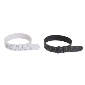 Boasta Mètre ruban de mesure réglable pour bracelet, outil de mesure de taille de bijoux pour bracelets et joncs, 5-10 pouces (15-25,5 cm), logo personnalisé, DIY - Product Image 5