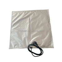Coussin chauffant électrique flexible d'élément chauffant de feuille d'aluminium pour chauffer le liquide