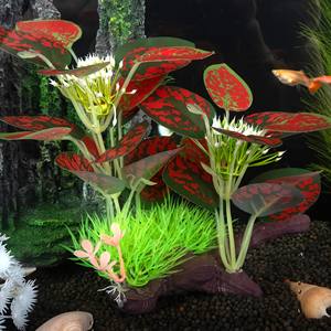 Gesimuleerde Waterplanten Schildpad Tank Decoratie Aquarium Aquarium Pe Drijfhout Waterkruid Hotel Ornamenten Bloemen Modern - Product Image 4