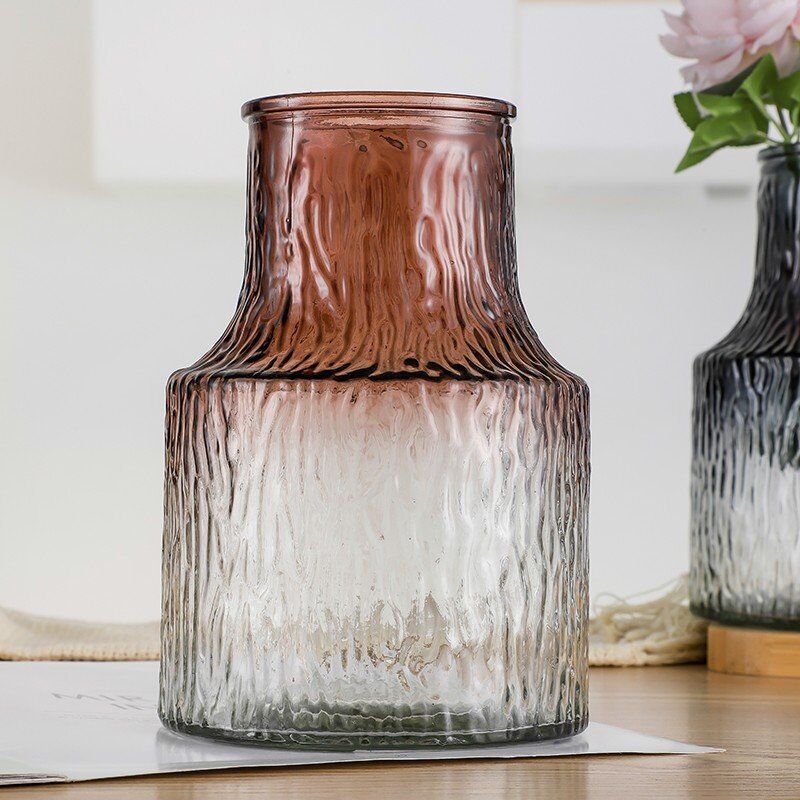 Factory Produced Wholesale Glass Flower Vase for Home Decor