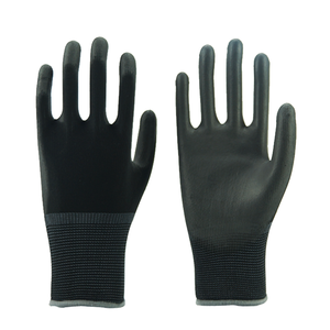 Guantes de PU Negros, Traje de Trabajo Electrónico Mecánico, Guantes de Seguridad de PU - Product Image 2