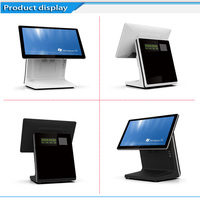 Écran tactile windows/android pos caisse enregistreuse double écran hors ligne systèmes pos machine