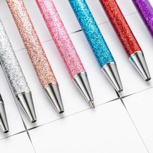 Customizable Glitter Ballpoint With <b>Gold</b> Foil Pu Coating - Bulk Promotional <b>Pens</b> for Events & Gifts - Product Image 4