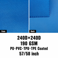 Sac à dos de voyage imperméable et résistant aux déchirures en tissu Oxford 250 Dobby 100 % polyester de poids moyen pour garçons et filles