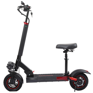 EU EU UK US CA Warehouse EScooter - 10" Fat Tire Dual Suspension 45km Range, Foldable & IPX5 Scooter - Product Image 3
