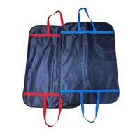Housse de costume portable personnalisée pas chère, sac à vêtements pliable en tissu Oxford, housses de protection pour vêtements