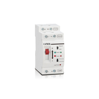 Interruptor de Transferencia Automática (ATS) Monofásico de Doble Potencia LVMA para Hogar, 2P 63A, 20ms, para Instalación en Sistemas Solares Híbridos