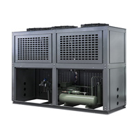Unité de condensation à piston unique de type V refroidie par air avec compresseur pour système de réfrigération de chambre froide à température moyenne