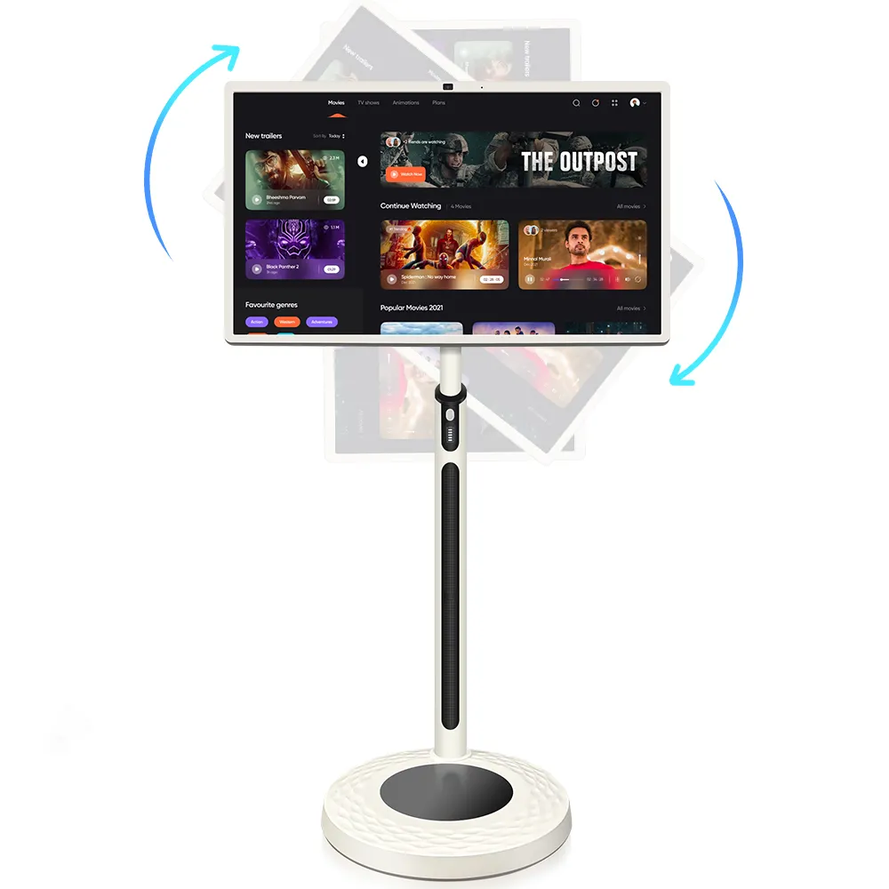 Stand By Me TV Screen Ips Display Android Smart Touch Screen Smart Television Usb Wifi Portable TV Standbyme LCD Monitor