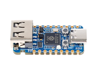Waveshare RP2350-USB-A RP2350A Carte de développement principale Pico2 Mini double cœur double architecture USB 150 MHz pour Raspberry Pi
