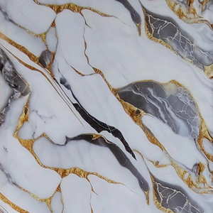 Vinyl Sticker Foam Wall Sticker Decorative Marble <strong>Pattern</strong> 3D Foam <strong>Wallpaper</strong> for Home Decoration - Product Image 2