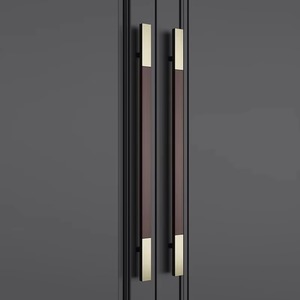 Manija de <span class=keywords><strong>puerta</strong></span> principal de acero inoxidable multicolor tradicional, de venta directa de fábrica, herrajes de alta resistencia para puertas de vidrio, madera y bar. - Product Image 2
