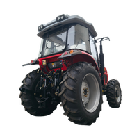 Meilleur tracteur agricole 4x4 de 140 CV pour travaux lourds, tracteur agricole de 140 CV avec 24+8 vitesses et une puissance hydraulique élevée