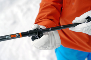 Bâtons <span class=keywords><strong>de</strong></span> <span class=keywords><strong>ski</strong></span> rétractable, pôle en alliage d'aluminium anti-choc, modèle nordique, pour le <span class=keywords><strong>ski</strong></span>, en plein air - Product Image 4