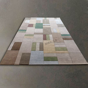 <span class=keywords><strong>Tappeto</strong></span> cremoso personalizzato <span class=keywords><strong>Beige</strong></span> <span class=keywords><strong>e</strong></span> <span class=keywords><strong>grigio</strong></span> di colore caldo moderno tappeti da esterno decorativi per soggiorno tappetino di messa a terra - Product Image 4