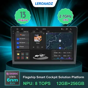 Hoofd Touchscreen Radio Voor Auto Android Voor Porshce Cayenne 2002-2010 Handleiding 2K Scherm Multimedia Stereo 12 + 256G Auto Speler