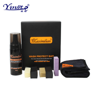 Maximilian Shoe Care Kit 6 Pieces Wash Protect Suit For <b>Sneakers</b> <b>Leather</b> Canvas Cleaning - Product Image 1