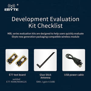 Ebyte E77-900MBL-01 LoRa <b>Wireless</b> Data Transmission Anti-interference test Kit Rf Transmitter <b>Receiver</b> <b>Wireless</b> Module - Product Image 5