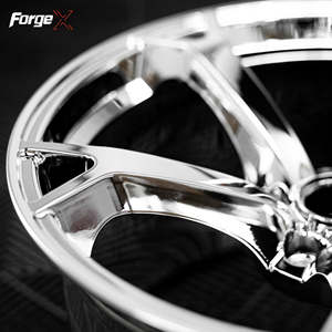 인피니티 Q50 Q60 G37 닛산 370Z 350Z 니스모 호환용 Forgex 트리플 크롬 19x9.5 19x10.5 딥 립 단조 휠 5x114.3 - Product Image 6