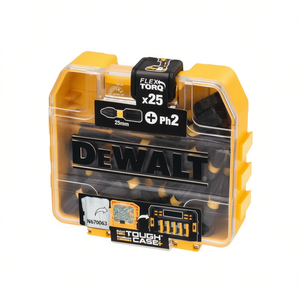 Juego de Puntas para Destornillador DeWalt Flex Torq, 25 mm, Ph2, 25 Piezas, Estuche Resistente - Product Image 2