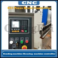 Controlador de máquina dobladora de chapa TEBAK E21 E21S, sistema de control NC compatible con programación individual para accesorios de prensa plegadora