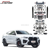 Kit de carrosserie de conversion pour BMW X6 Série E71 (2008-2013) : Améliorez votre véhicule avec le look X6M G06 F96 LCI (pare-chocs et feux)