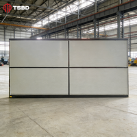 Maisons pliables et mobiles de haute qualité vendues directement par l'usine, disponibles en plusieurs tailles, avec structure galvanisée, maison conteneur pliable