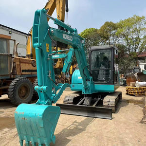 Mini-excavatrice Kobelco SK60 de 6 tonnes de haute qualité, moteur d'origine japonais, pompe, moteur principal pour la construction et l'agriculture à Shanghai - Product Image 1